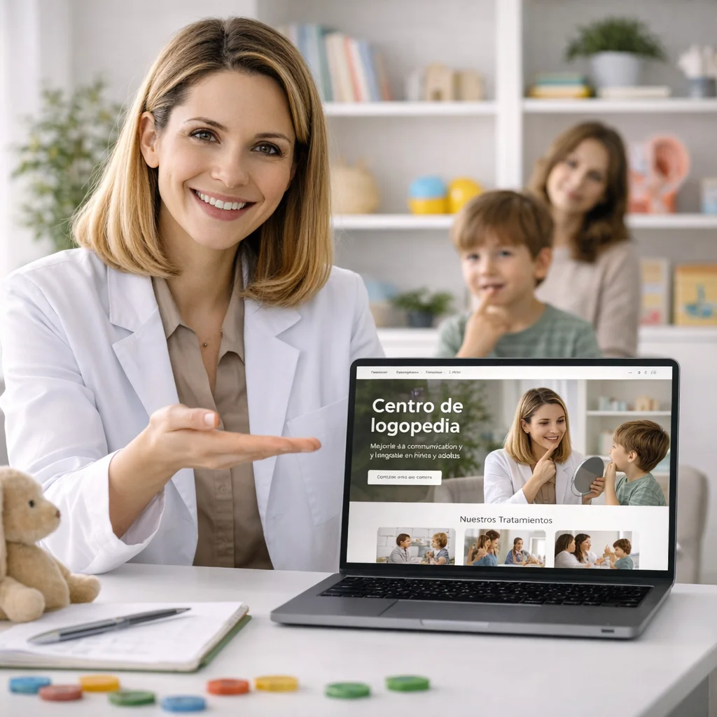 Diseño web para centros de logopedia 2 La web que tu centro de logopedia necesita hoy
