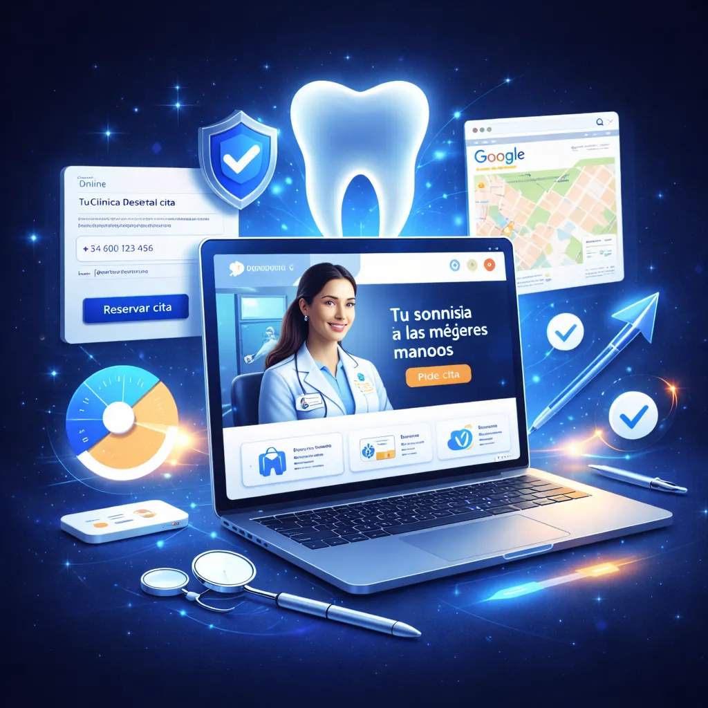 webs dentales para generar confianza y citas